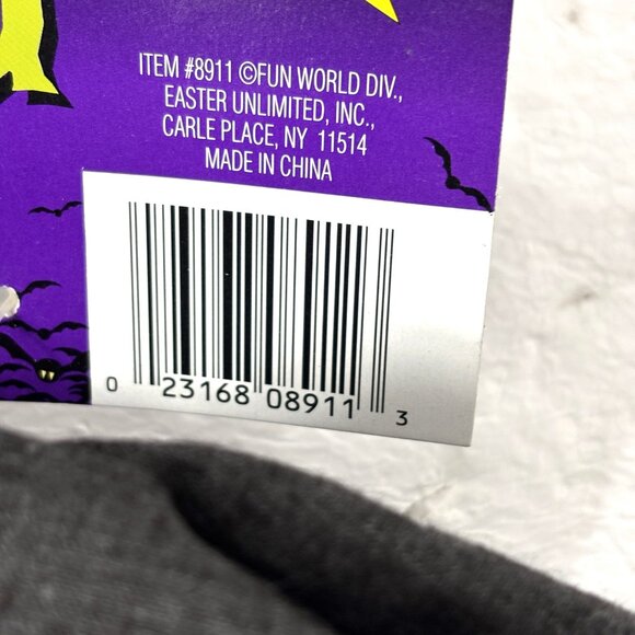 Medieval Grid Iron Faux Metal Cage Mask Fun World Vintage NOS NWT - Picture 11 of 11